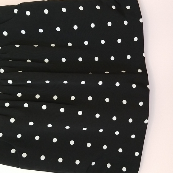 Worthington petite black polka dot skirt, size 4P - Picture 8 of 12